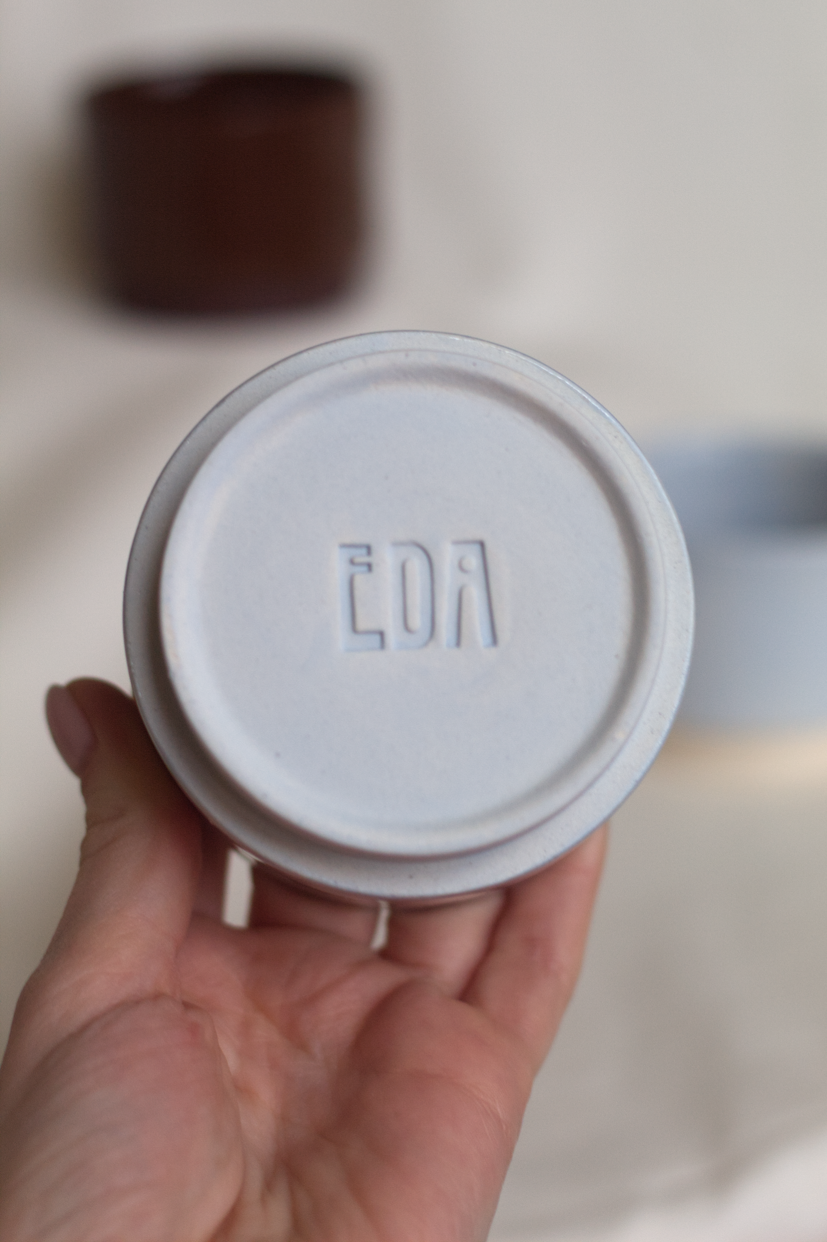 Stackable cup in Cocoa